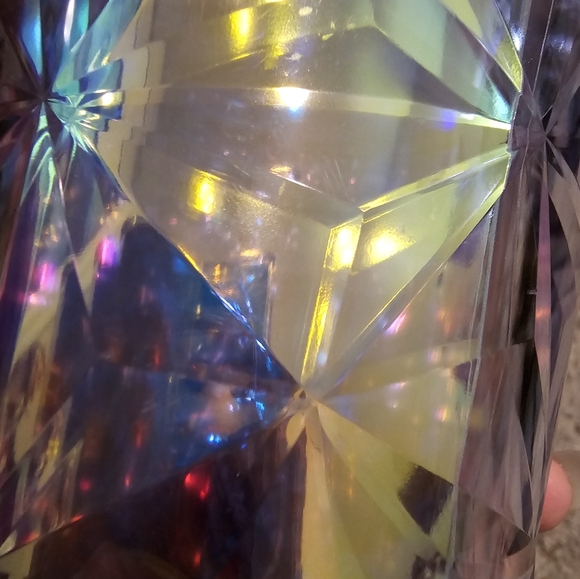 2023 STARBUCKS HOLIDAY PRISM DICHROIC IRIDESCENT TUMBLER - Picture 5 of 9